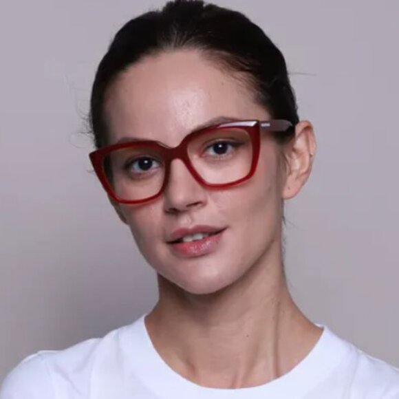 Balenciaga BB0062O 001 Eyeglasses Black 53mm Cat Eye Frame